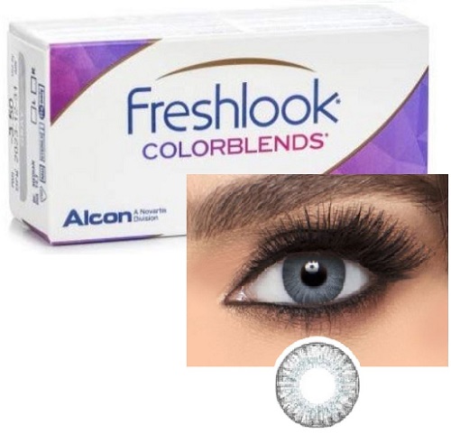 Freshlook ColorBlends Sterling Gray / Gray colors